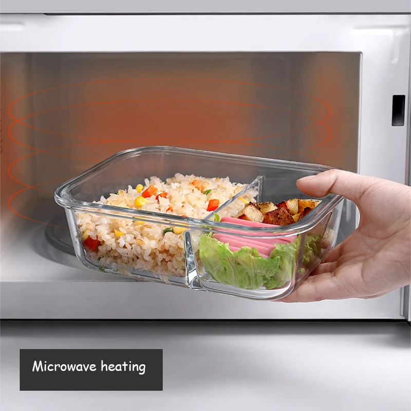 뚜껑이 있는 유리 도시락 상자, 밀폐 신선도 유지 상자 - Meal Prep Glass Containers With Lids 리뷰 및 가격