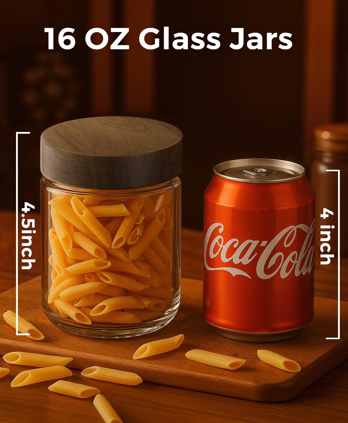16온스 4개입 오버나이트 오트밀 용기(뚜껑 포함),  - Meal Prep Glass Containers With Lids 리뷰 및 가격