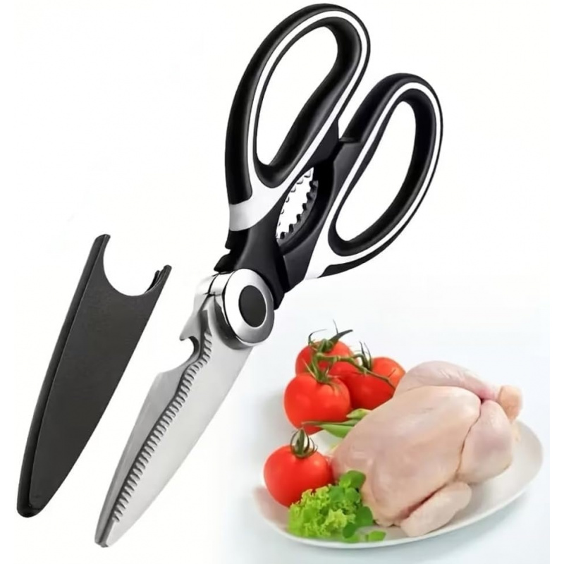 스테인리스 스틸 주방 가위 다용도 날카로운 칼날 인체공 - Meal Prep Chicken 리뷰 및 가격