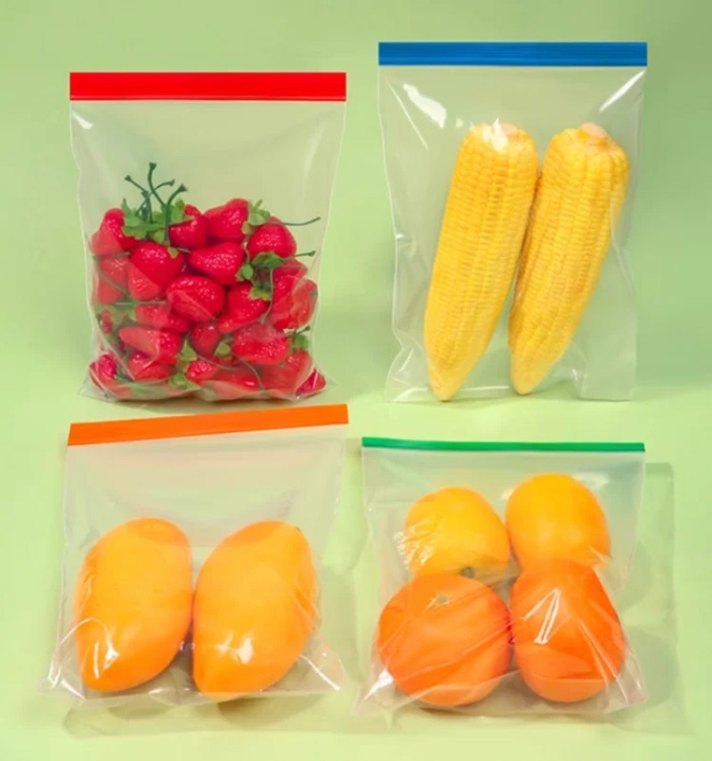 다채로운 색상의 투명 PE 지퍼 보관 백 - 육류, 채 - Meal Prep Day 리뷰 및 가격