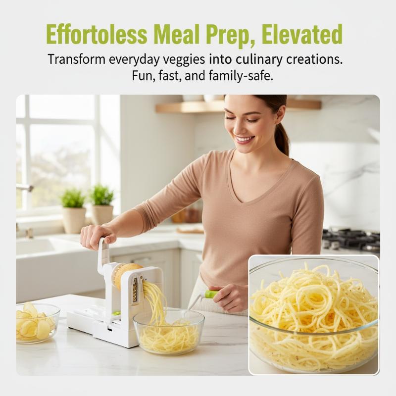 스테인리스 스틸 감자 국수 제조기 4-in-1 야채 스 - Meal Prep Noodles 리뷰 및 가격
