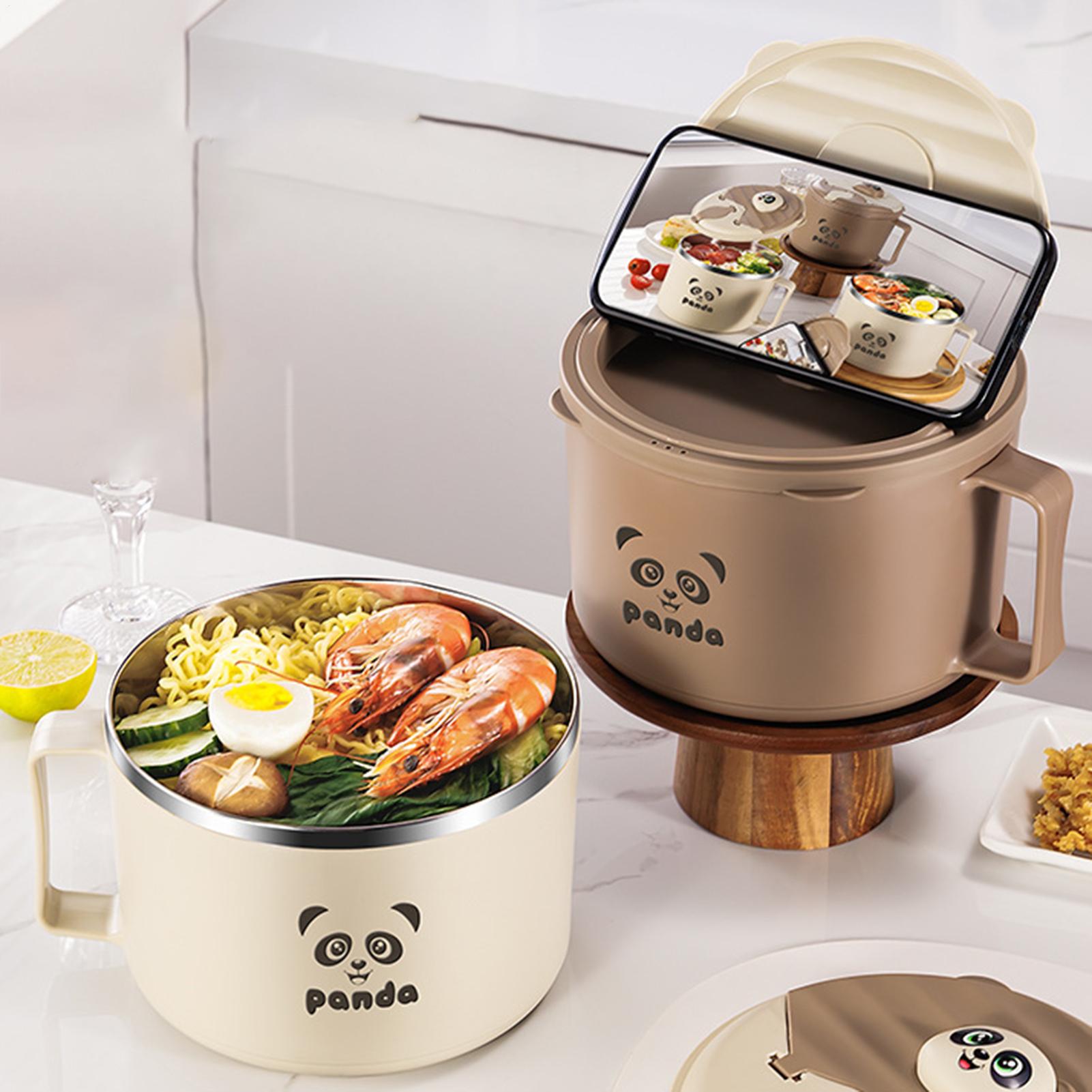 뚜껑이 있는 스테인리스 스틸 수프 그릇, 즉석면 그릇, - Meal Prep Noodles 리뷰 및 가격