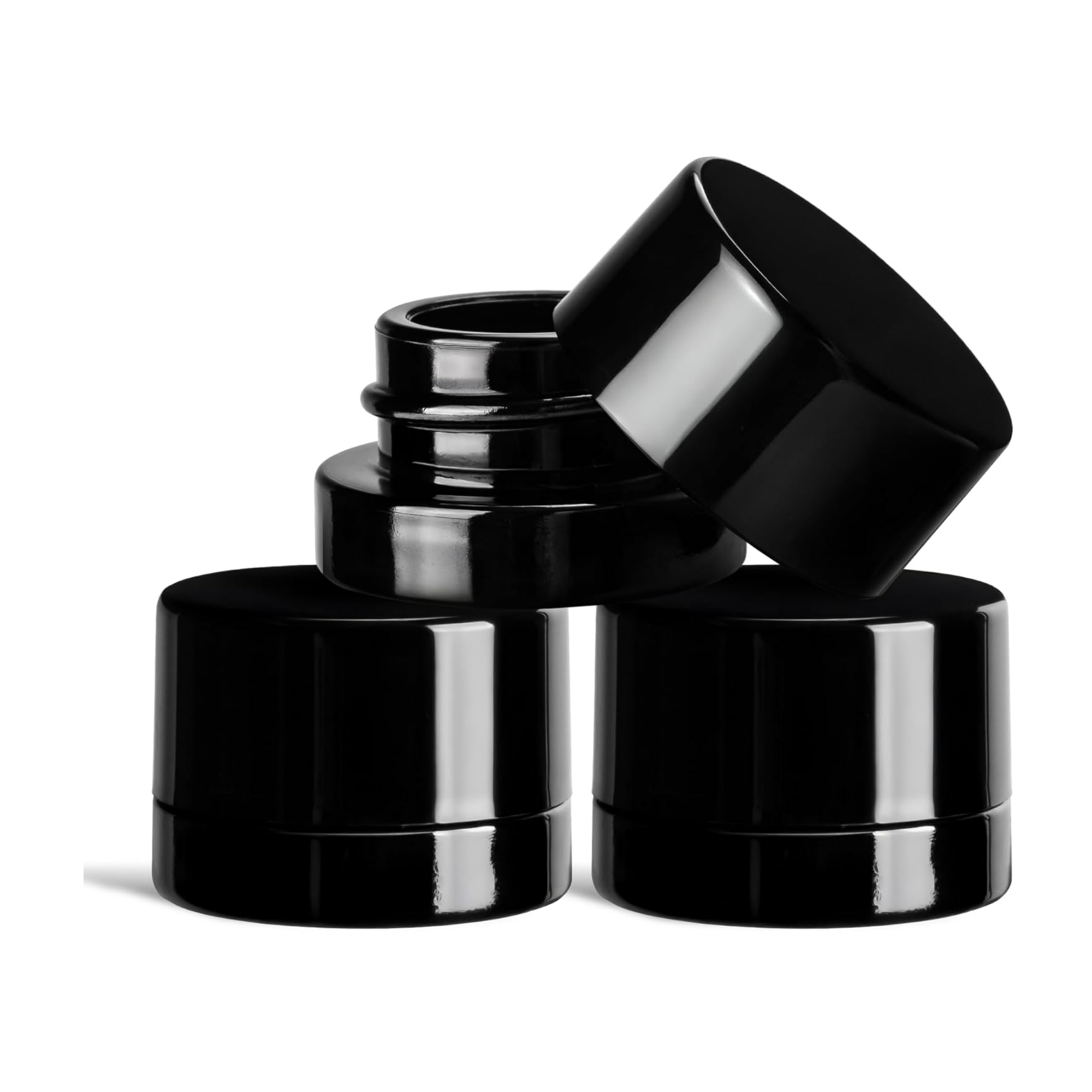 5ml 두꺼운 검은색 유리병, 어린이 보호 뚜껑 포함  - Meal Prep Glass Containers With Lids 리뷰 및 가격