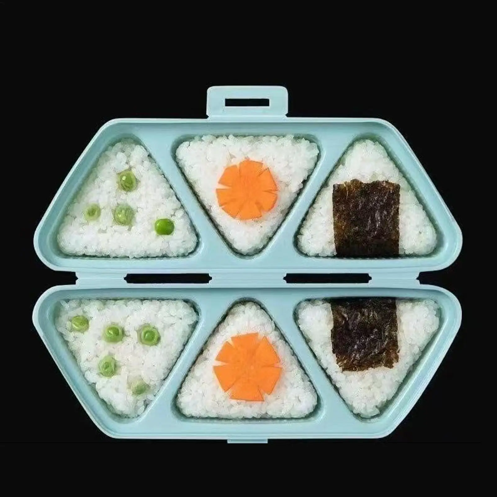 초밥 성형기 6구 삼각 김밥 오니기리 틀 도시락 도구  - Meal Prep Rice 리뷰 및 가격
